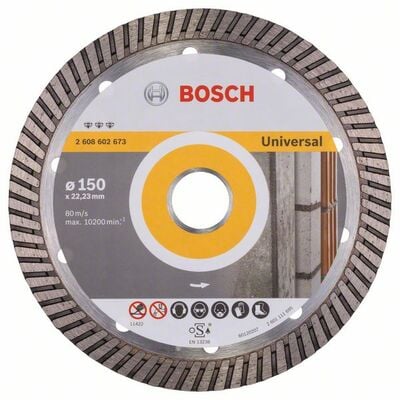 Diamantový rezací kotúč Best for Universal Turbo 150 x 22,23 x 2,4 x 12 mm