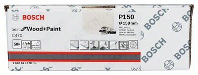 Brúsny list C470, 50-kusové balenie 150 mm, 150