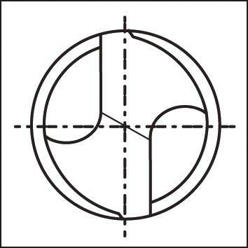 Spirálový vrták DIN345 HSS-Co5 vybroušený typ INOX stopka MK 18,75mm GÜHRING