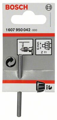 Náhradný kľúč pre skľučovadlo s ozubeným vencom ZS14, B, 60 mm, 30 mm, 6 mm