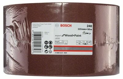 J450 Expert for Wood and Paint, 115 mm × 50 m, G240 115mm X 50m, G240