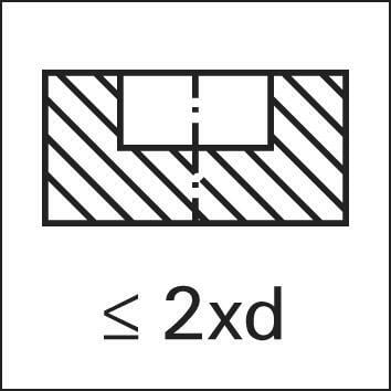 Strojní závitník DIN371 HSS-Co5 PM CUPRIC typ INOX 6HX slepý otvor M5 FORMAT GT