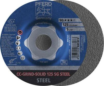 Brusný kotouč CC-GRIND Solid Steel 125mm PFERD