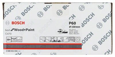 Brúsny list C470, 50-kusové balenie 150 mm, 60