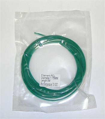 Tisková struna Pro3D PCL 1,75mm, tmavě zelená, 5m, pro PCL 3D pera
