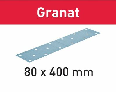 Brúsny pruh STF 80x400 P120 GR/50 Granat