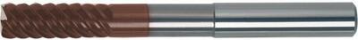 Vícezubá fréza extra dlouhá dílenská norma tvrdokov Signum stopka HA Z6-8 8/0,5mm GÜHRING