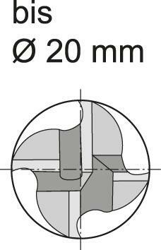 Hrubovací fréza dlouhá DIN844 HSSCo8 typ NR 6mm FORMAT