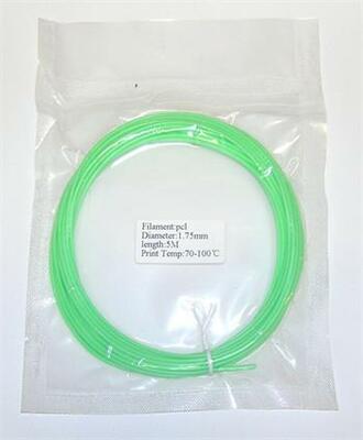 Tisková struna Pro3D PCL 1,75mm, světle zelená, 5m, pro PCL 3D pera