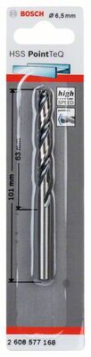 Skrutkovitý vrták HSS PointTeQ 6,5 mm