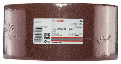 J450 Expert for Wood and Paint, 115 mm × 50 m, G100 115mm X 50m, G100