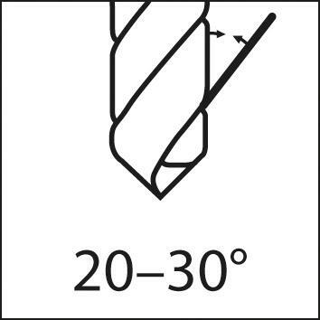 Spirálový vrták DIN338 HSS vybrušovaný typ N krátká stopka 10mm / 14,0mm FORMAT