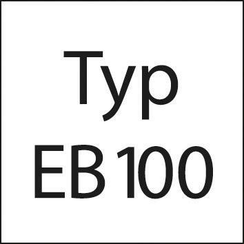 Dělový vrták, tvrdokov typ EB100 5x80mm GÜHRING