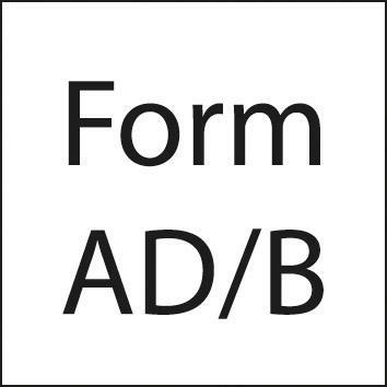 Upínací trn JISB6339ADB BT40 16mm A100 FORTIS