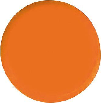 Organizační magnet, kulatý oranžový 20mm Eclipse