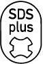 Vrtáky SDS-plus 4-břitový 5 ks. FORMAT