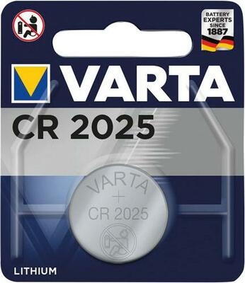 Knoflíkový článek Electronics CR 2025 VARTA