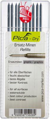 Sada tuhy pro Hloubkový značkovač Pica-Dry grafit Pica