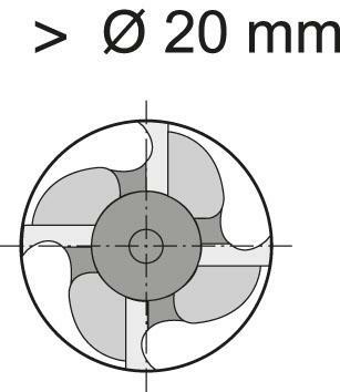 Stopková fréza dlouhá DIN844 HSSCo8 25,0mm FORMAT