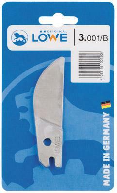 Čepel pro úkosové nůžky a profilové nůžky 3204/P90 3001/B 1 ks. v blistru LÖWE