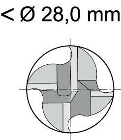 Stopková fréza dlouhá DIN844 HSS-Co5 typ N 5,0mm FORMAT