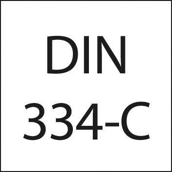 Kuželový záhlubník DIN334 HSS TiN tvar C válcová stopka 60° 12,5mm FORMAT