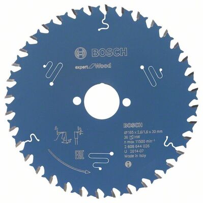 Pílový kotúč Expert for Wood 165 x 30 x 2,6 mm, 36