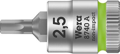 Adaptér-bit 1/4" vnitřní 6-hran 2,5x28mm Wera