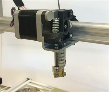 UPGRADE na 1.75 mm: Tisková hlava 0,35mm k 3D tiskárně Velleman K8200 K8203