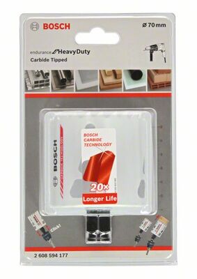 Karbidová dierovka Endurance for Heavy Duty, 70 mm