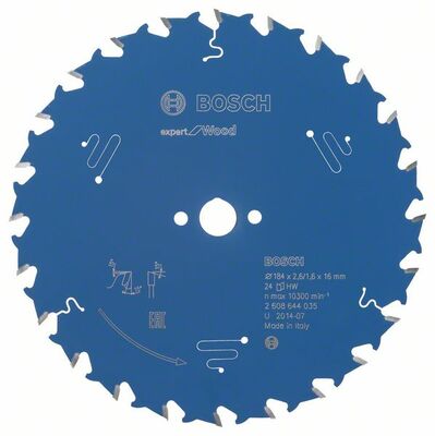 Pílový kotúč Expert for Wood 184 x 16 x 2,6 mm, 24