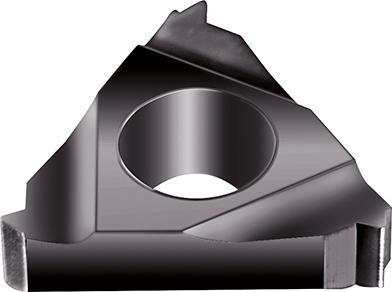 Výměnná břitová destička na soustružení závitů A 60° masivní profil TN16 EL 250 M M25