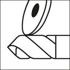 Spirálový vrták DIN338 HSS typ W 6,90mm FORMAT