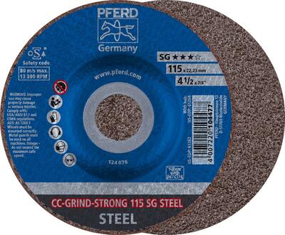 Brusný kotouč CC-GRIND STRONG-STEEL 125mm PFERD