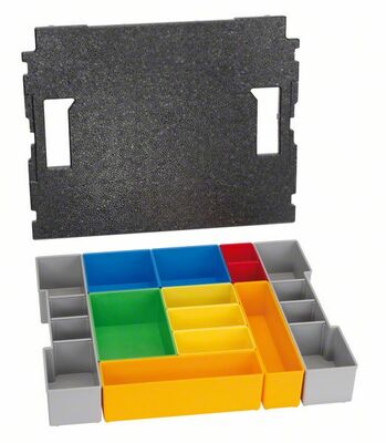Boxy na odkladanie malých predmetov L-BOXX 102 inset box súprava 12 kusov