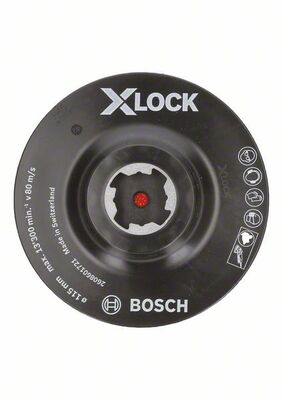 Pomocná podložka X-LOCK so suchým zipsom, 115 mm 115 mm, 13 300 ot./min.