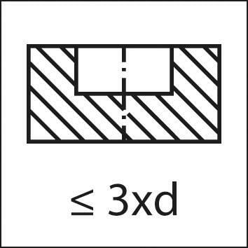 Strojní závitník DIN5156 tvar C 1/8" GÜHRING