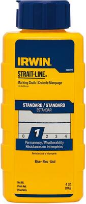 Označovací křída 113g modrá IRWIN STRAIT-LINE