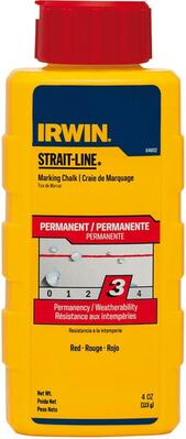 Označovací křída 113g červená IRWIN STRAIT-LINE