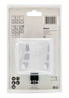 Karbidová dierovka Endurance for Heavy Duty, 67 mm