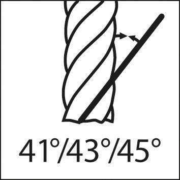 Stopková fréza dlouhá DIN6527 tvrdokov FIRE typ RF100 7,50mm GÜHRING