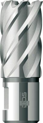 Jádrový vrták, krátký KBK HSS stopka Weldon 45/30mm BDS