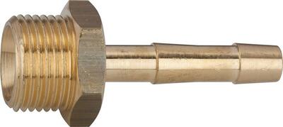 Šroubovací koncovka hadice mosaz AG G1/4" vnitřní Ø hadice 6mm RIEGLER