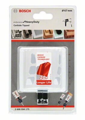 Karbidová dierovka Endurance for Heavy Duty, 67 mm