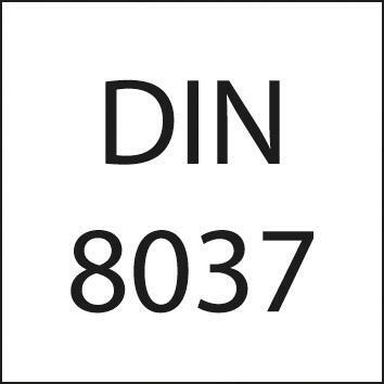 Spirálový vrták DIN8037 osazení tvrdokov, typ N 5,50mm FORMAT