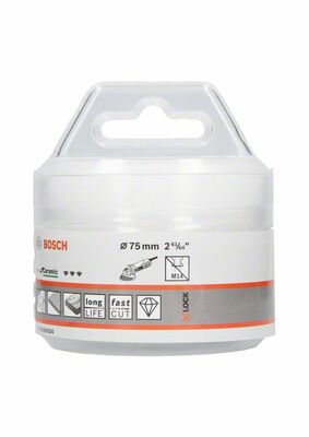 Diamantová korunka X-LOCK Best for Ceramic Dry Speed 75 x 35 75 x 35 mm