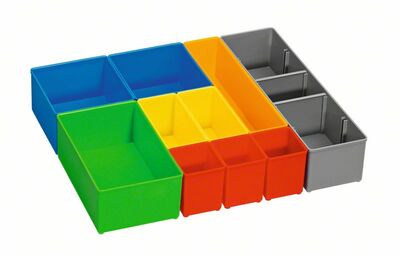 Boxy na odkladanie malých predmetov i-BOXX 72 inset box súprava 10 kusov