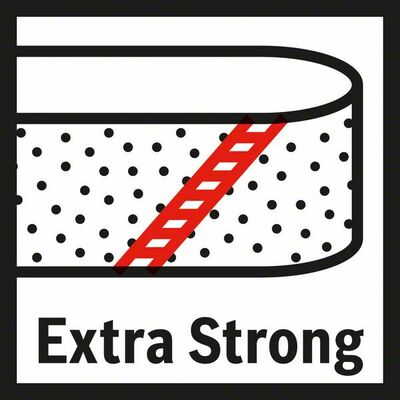 3-dielna súprava brúsnych pásov X440 100 x 560 mm, 40