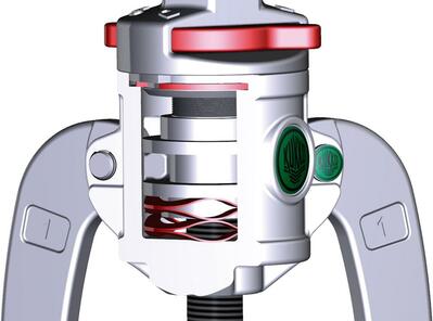 Kombinovaný stahovák blokovací mechanismus 3-ramenný KUKKO