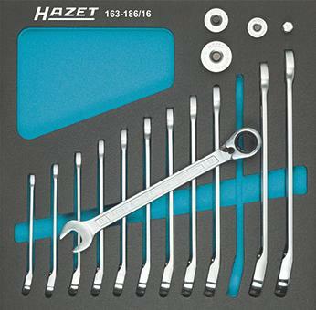 Modul pro nástroje 163-186/16 Ráčnový klíč HAZET